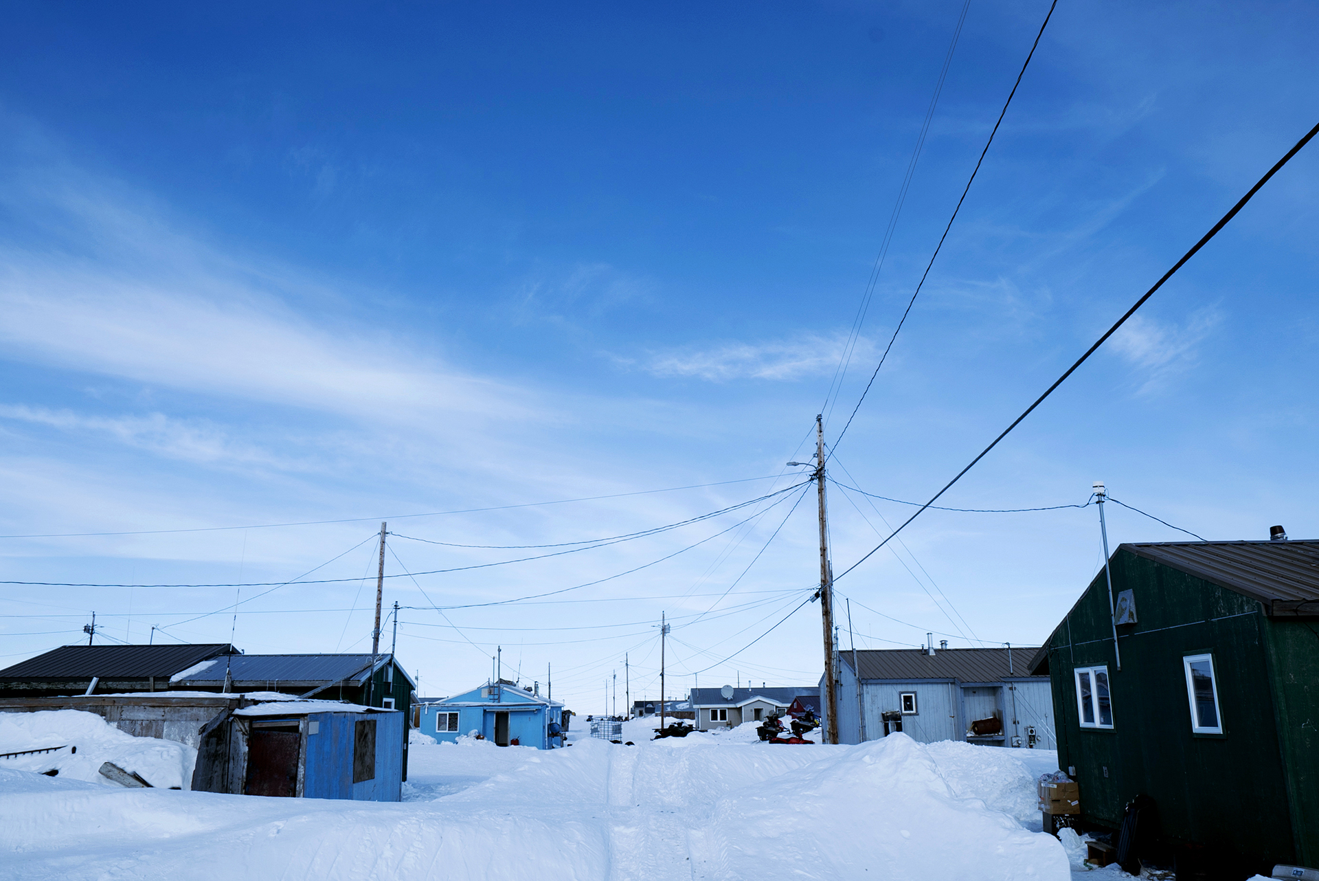 Town of Kivalina. (Hans Glick/Global Citizen).