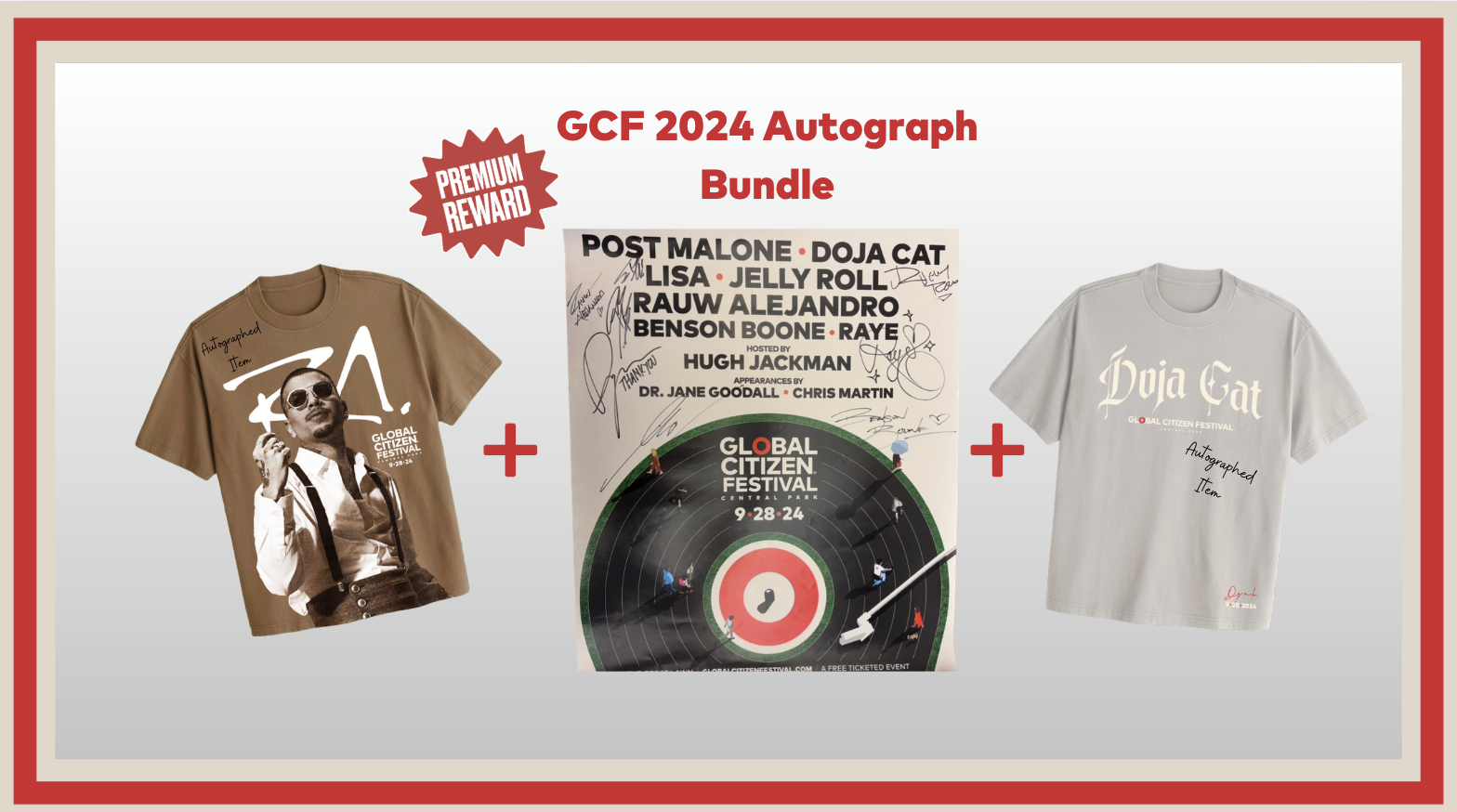 Global Citizen特典 - GCF Merch Bundle
