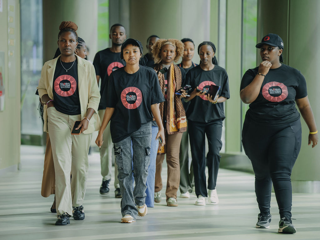 Participants arrive at the youth forum organized by Global Citizen and partners in Kigali. Images: Imagery Flow Creative Studios