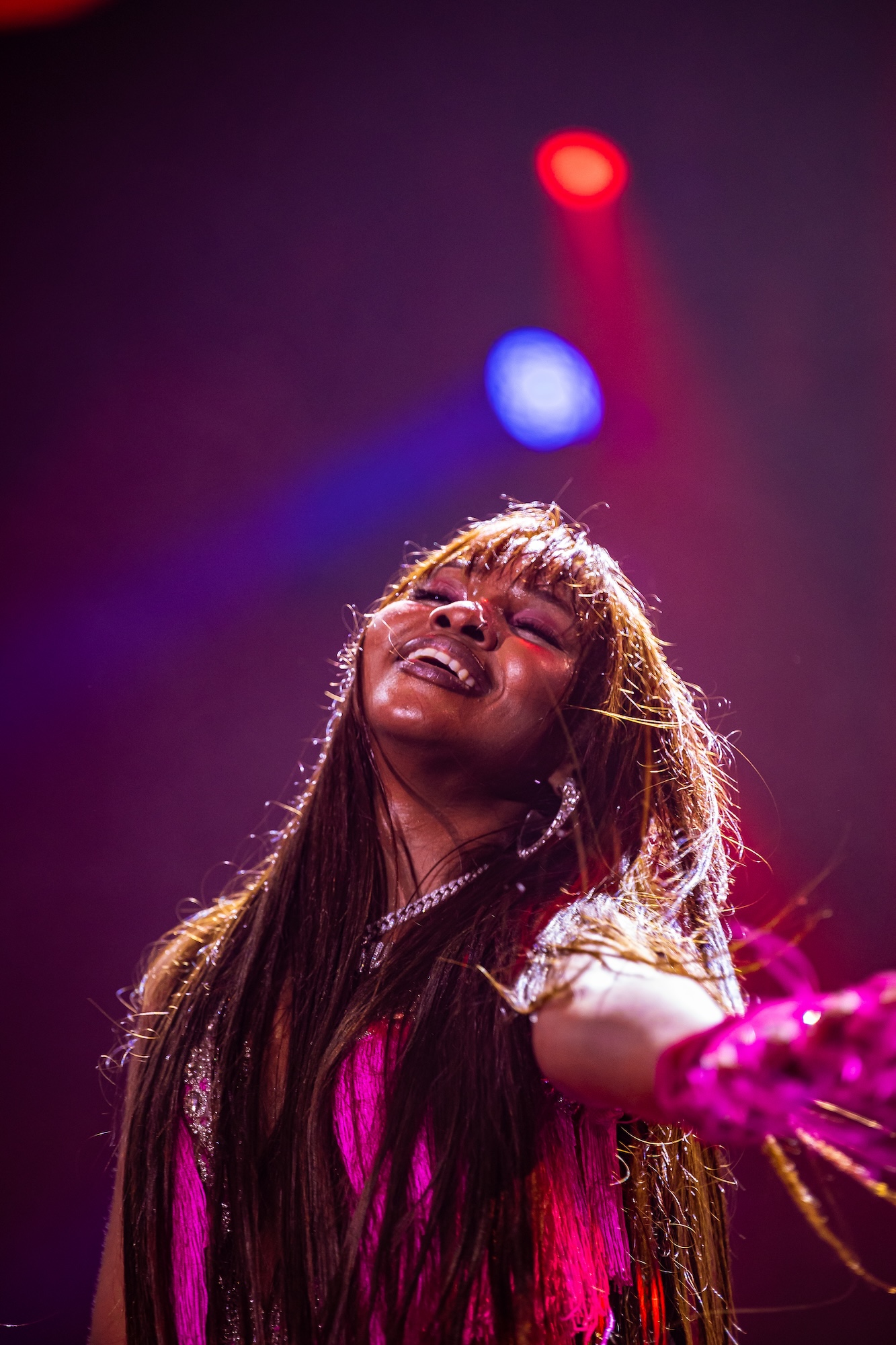 Zuchu on stage at Move Afrika Rwanda.