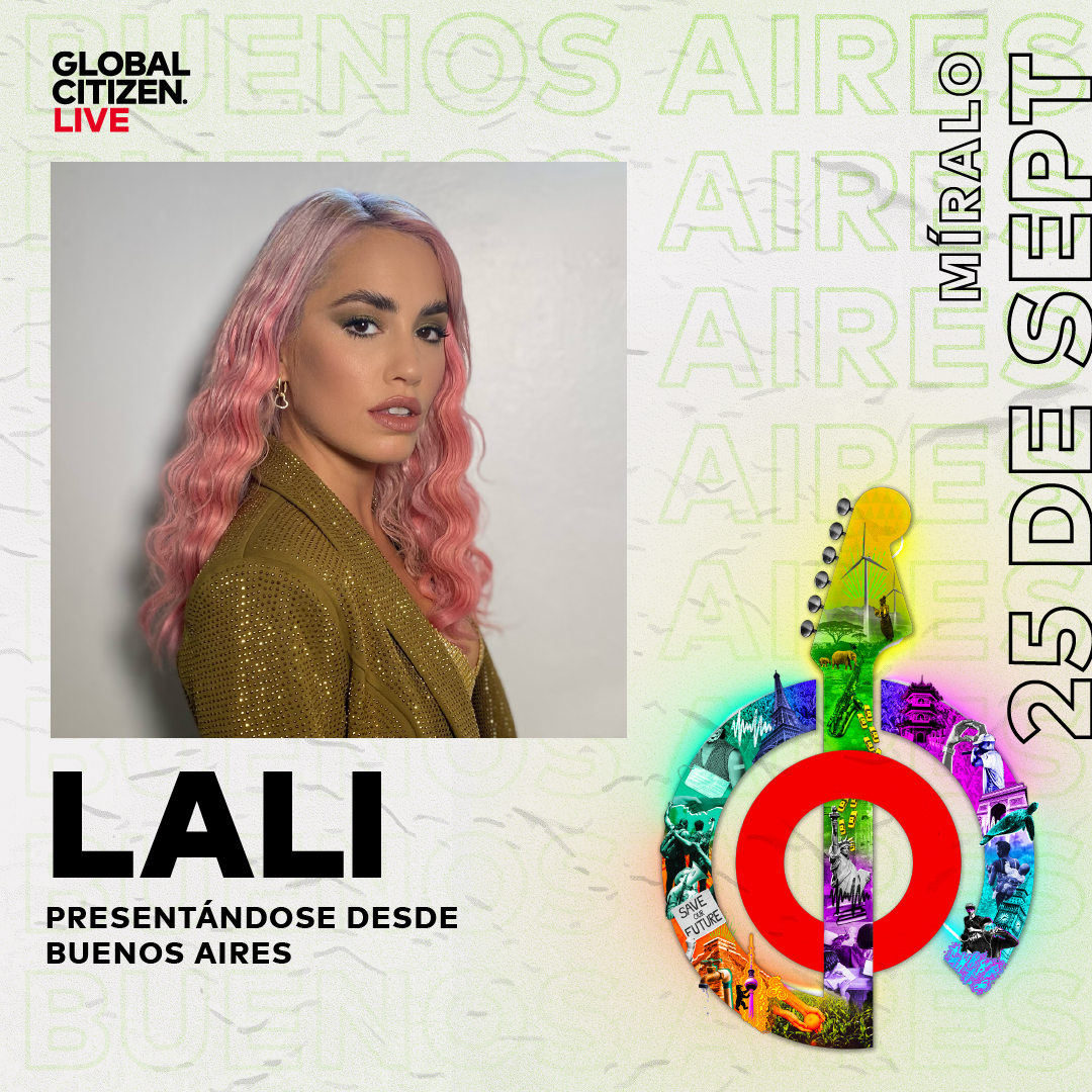 Lali desde Buenos Aires