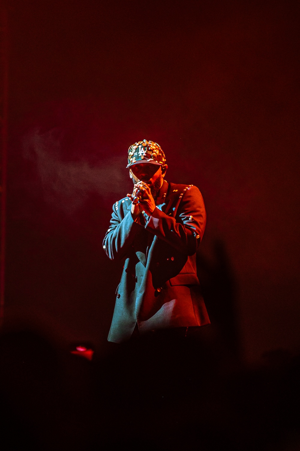 Kendrick Lamar performs at Move Afrika, 2023.