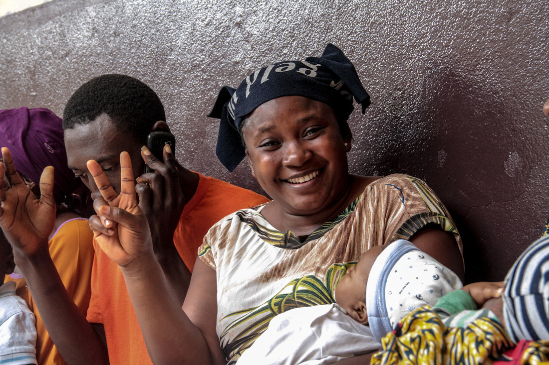 Einblicke in die Arbeit der Impfallianz Gavi, hier: Kamerun. Bild: GAVI/2014/Duncan Graham