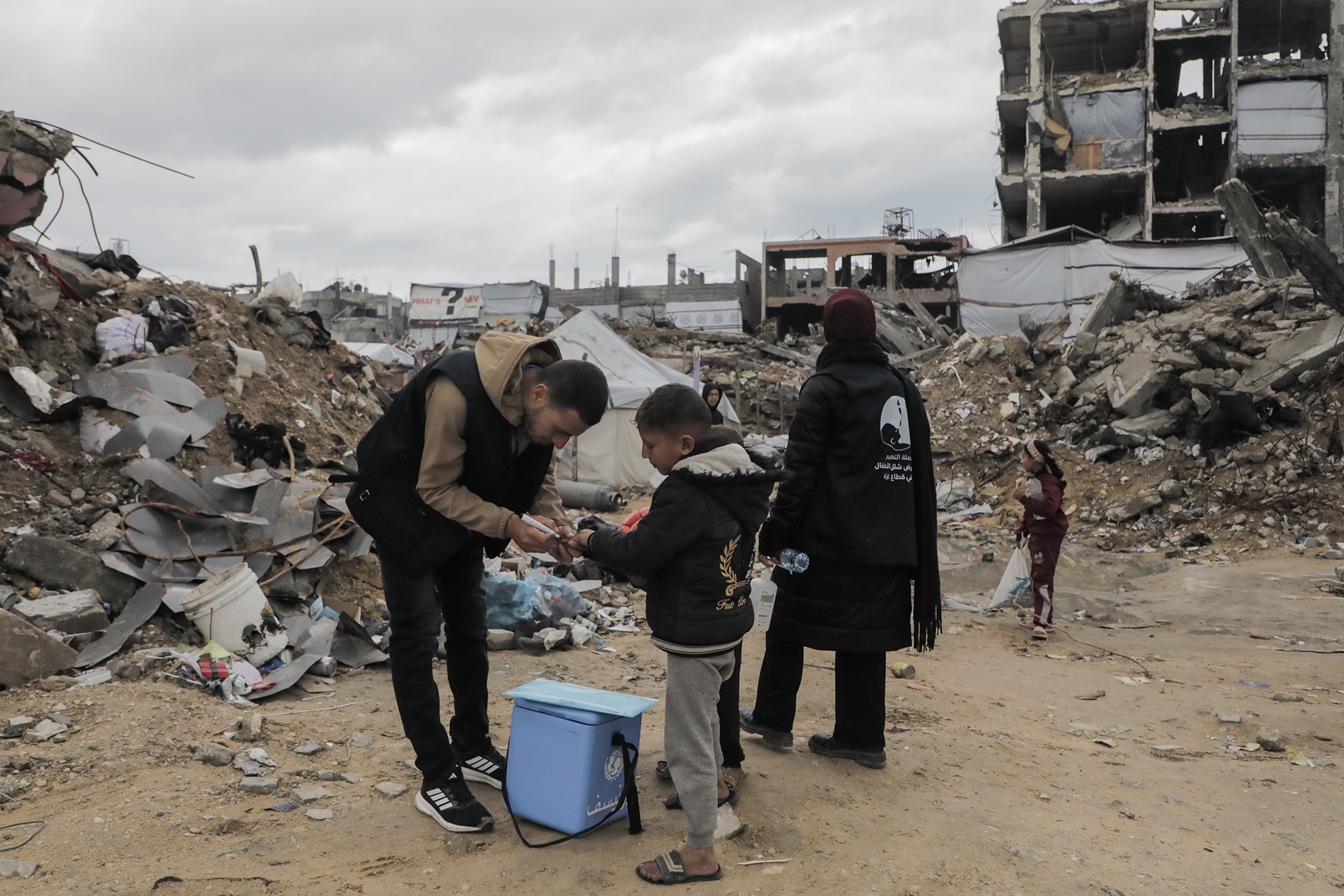 Polio Campaign in Gaza