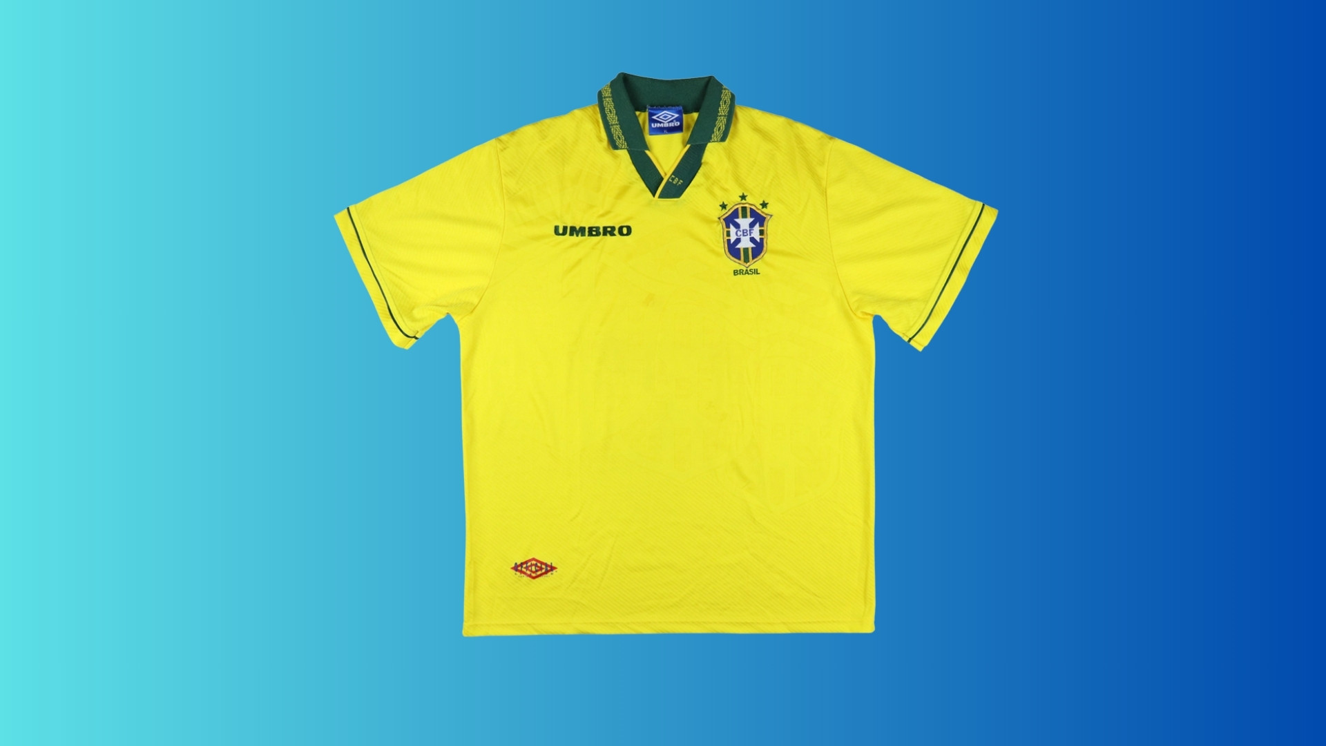 1992 - 1993 Brazil - Retro Style Football Jersey - Global Citizen特典