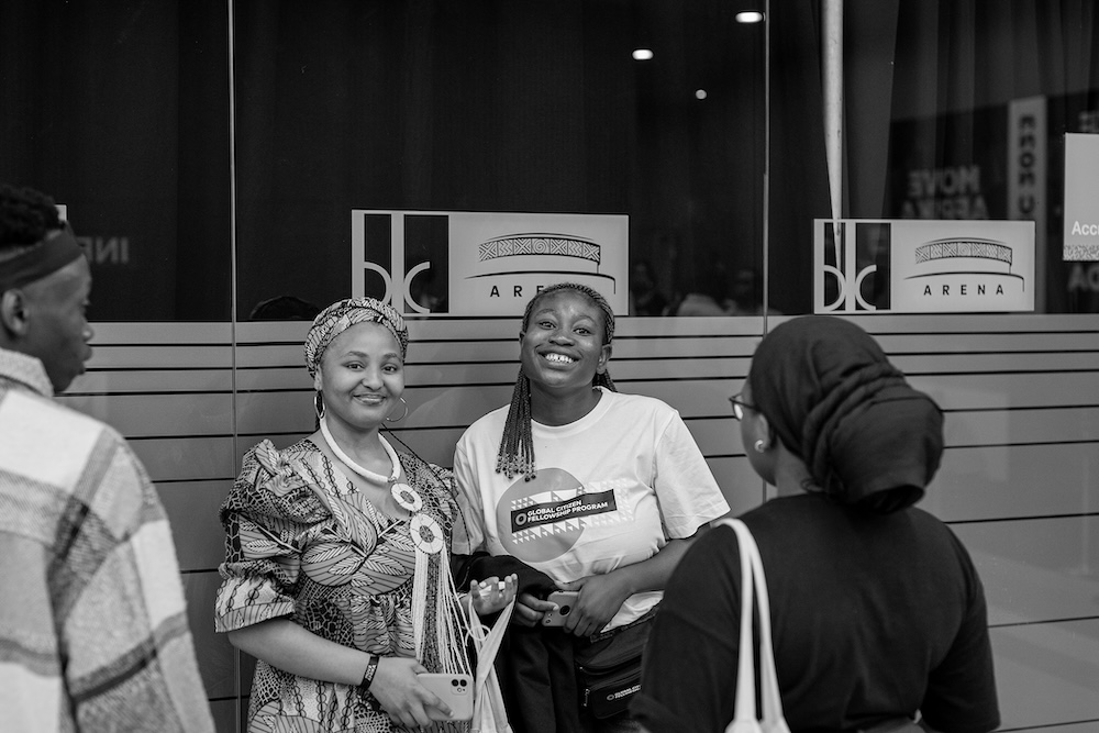 Global Citizen Fellows at Move Afrika, 2023.