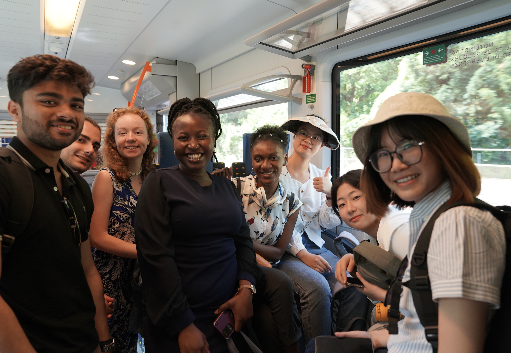 SDG Summer School visit to the Confucius Institute. Image: Supplied.