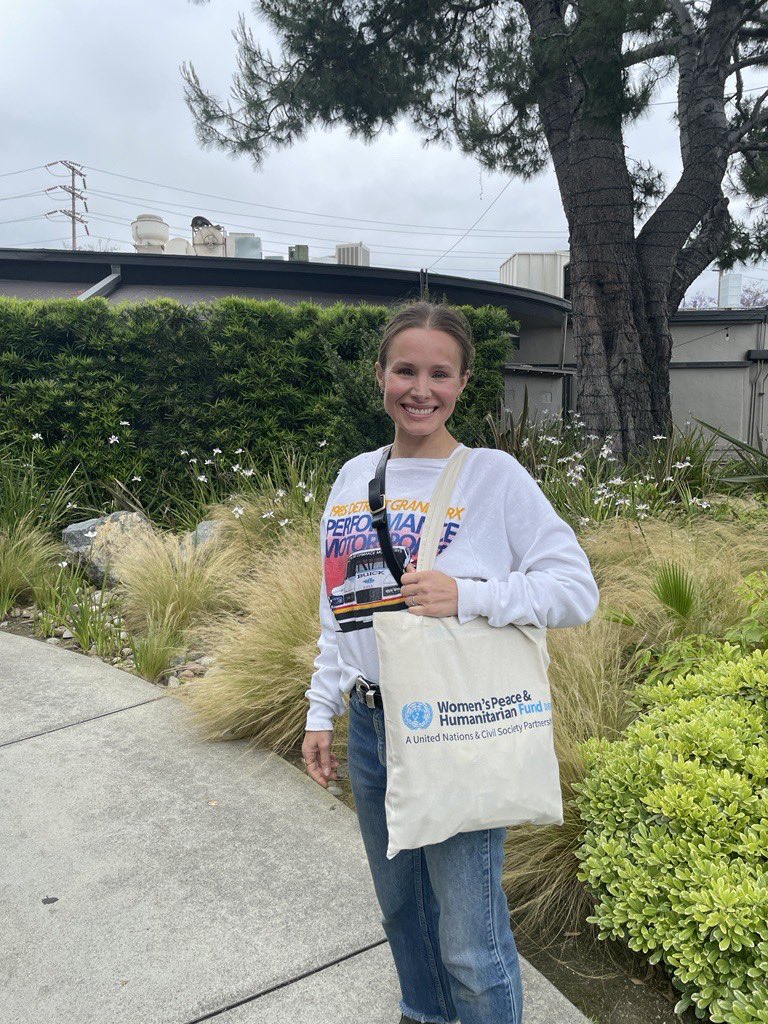 As Global Advocate for WPHF, Kristen Bell will join the Global Citizen Festival stage this September to highlight how investing in women strengthens peace and opportunity worldwide. Image: Supplied