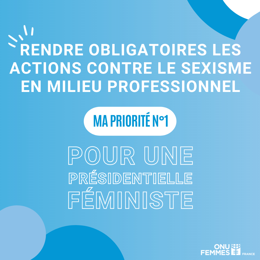 Onu Femmes - Pour Une Présidentielle Féministe