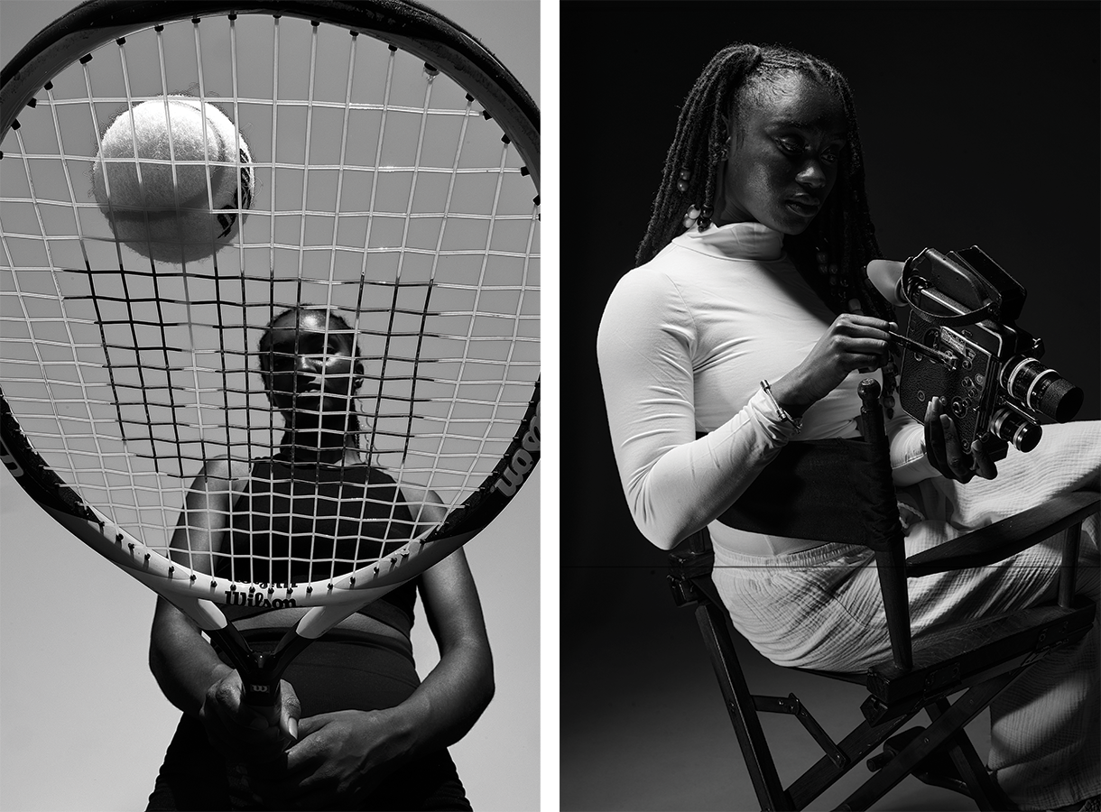 Serena (left), Ava (right)