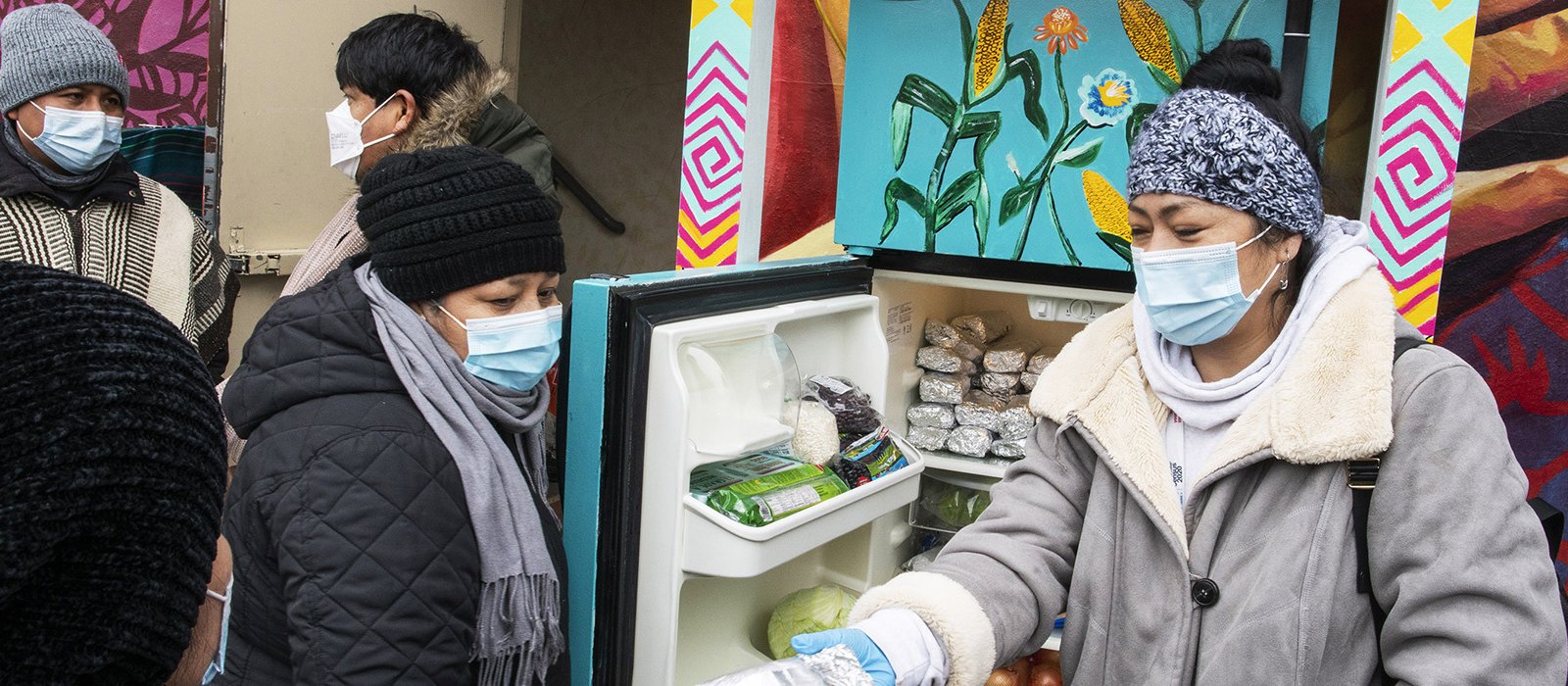 Colorful Community Fridges Are Tackling Food Insecurity in Cities ...