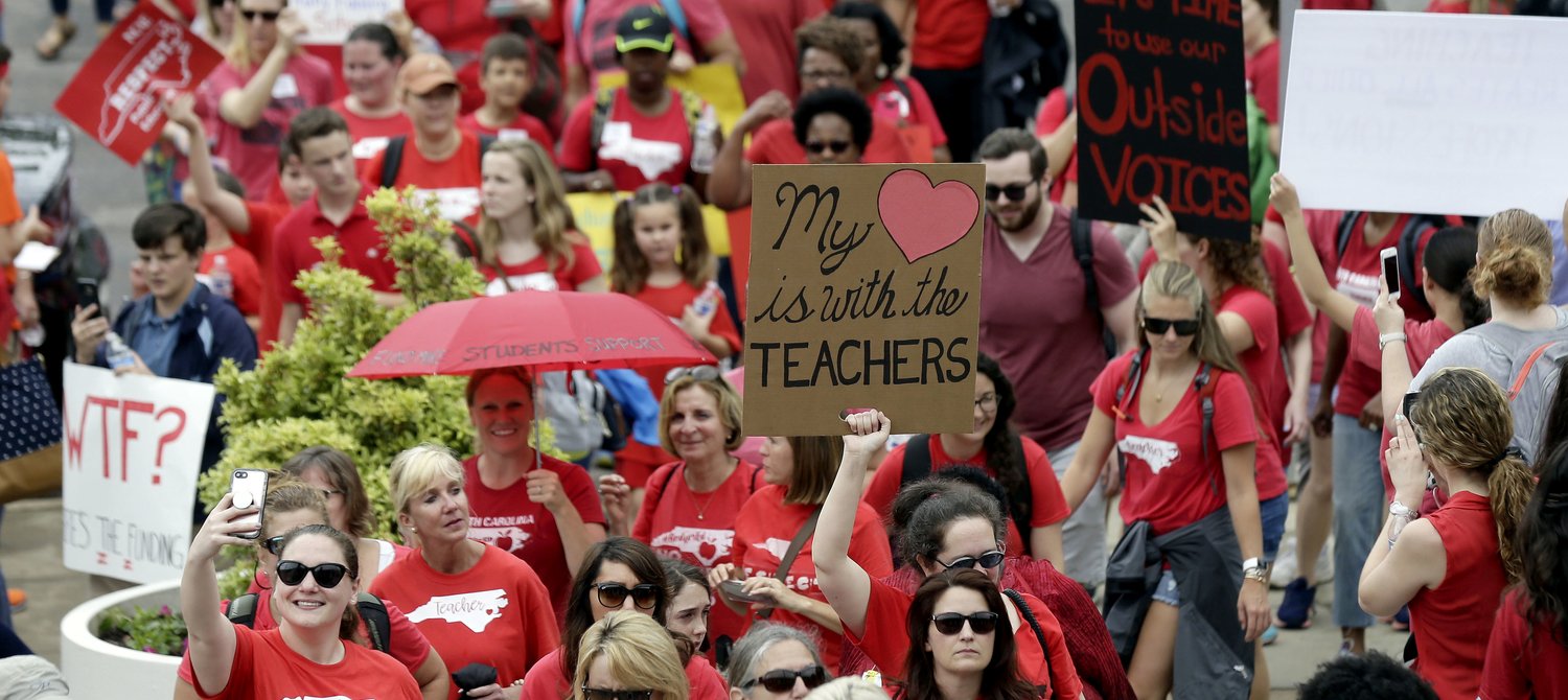 Why North Carolina Teachers Are Walking Out of Classrooms Today