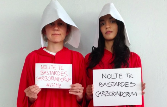 Costa Rican Women Wore The Handmaid S Tale Costumes To The Polls