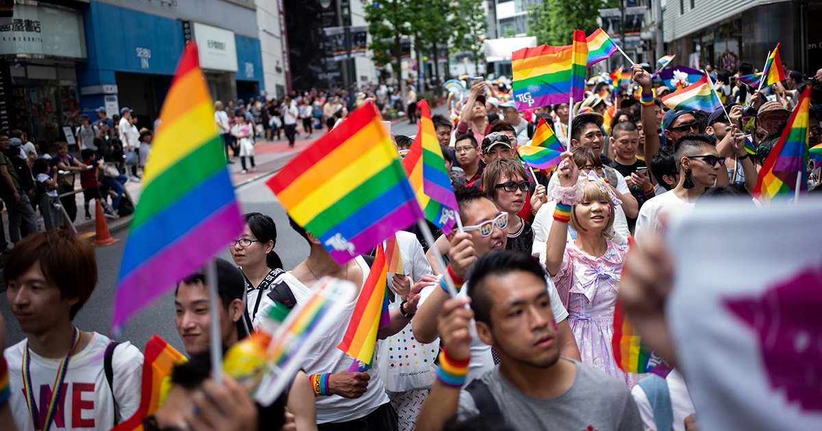 Gay rights japan history