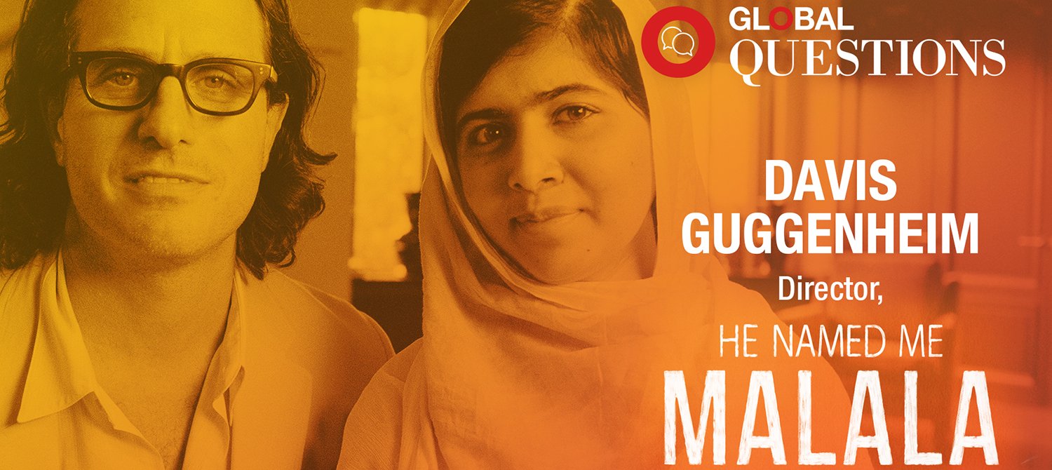 Trefft den Mann, der die MalalaDokumentation gedreht hat