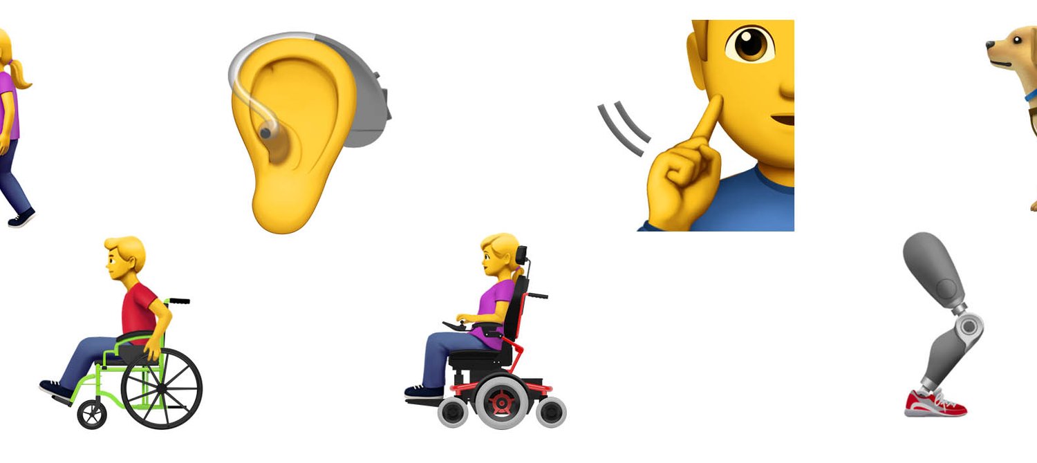 Apple Just Proposed 13 New Emojis To Represent People With Disabilities
