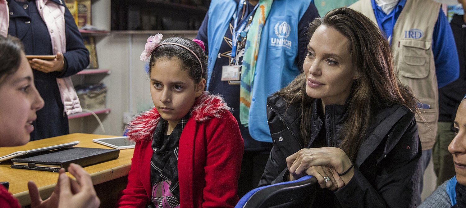 Angelina Jolie Calls on World to Invest in Education for Refugees at UN