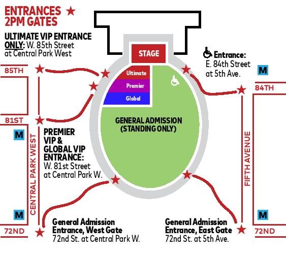 literally everything you need to know about attending the global citizen festival seating chart