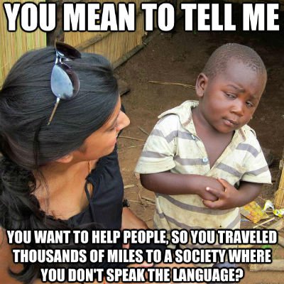 What A Viral Photo Tells Us About Poverty And Volunteerism