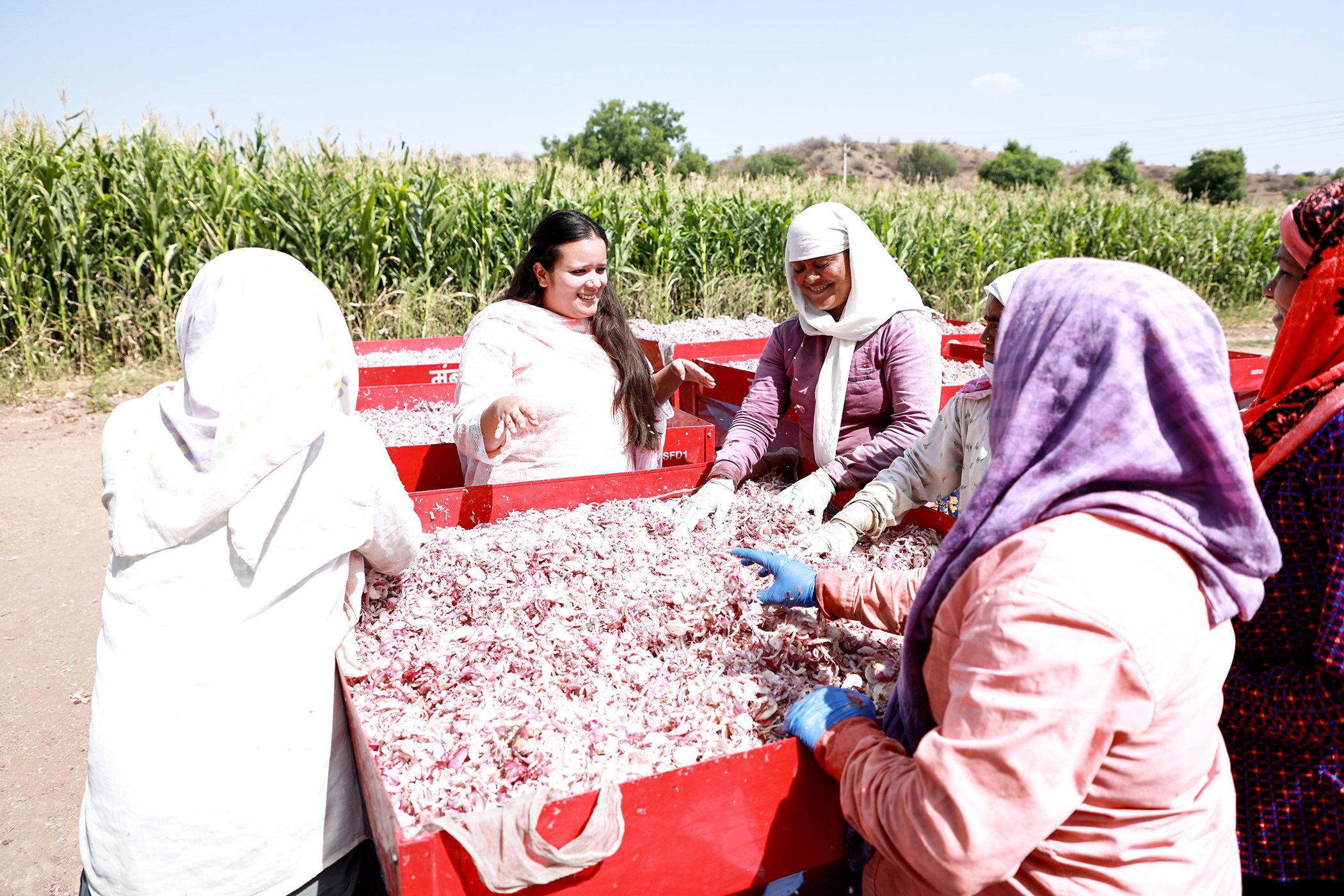 “If you think of a farmworker, it is always a male,” Pant said. “But when you see on the field who's working, it's always the woman who's managing the household and also working at the farm.”