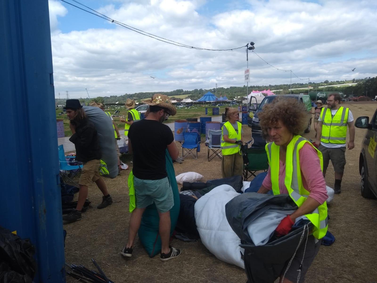 Image result for These Charities Found a Genius Way to Use Festival Leftovers to Help Refugees